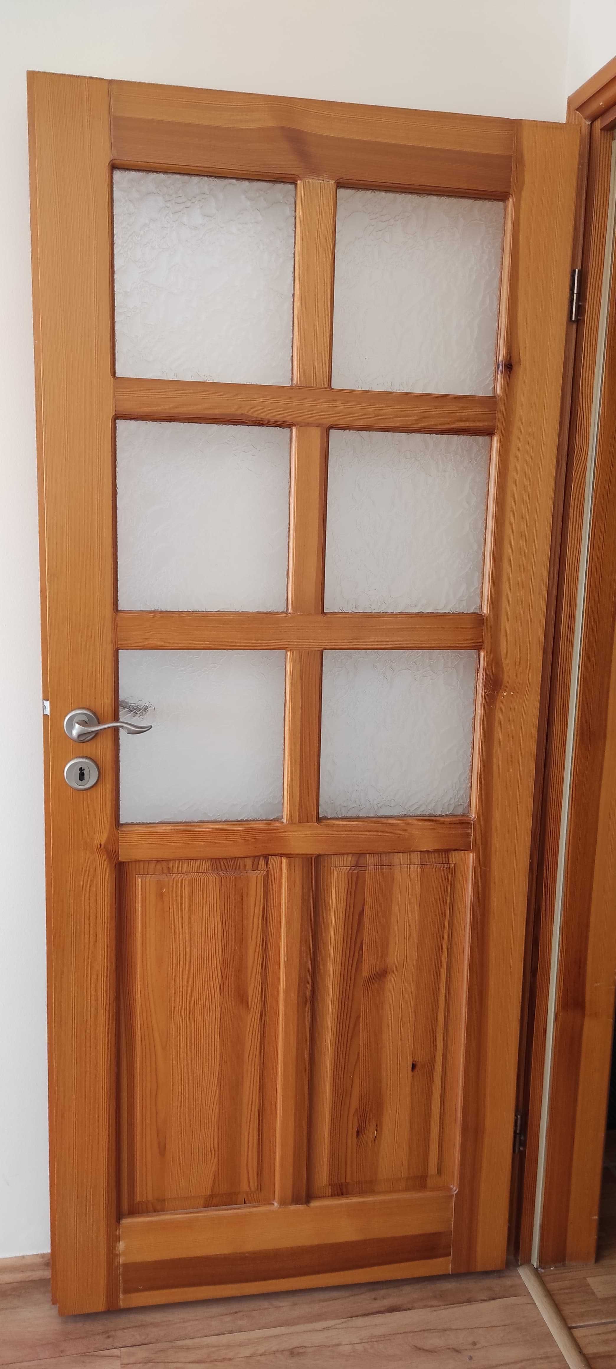 Drzwi drewniane 2sztuki