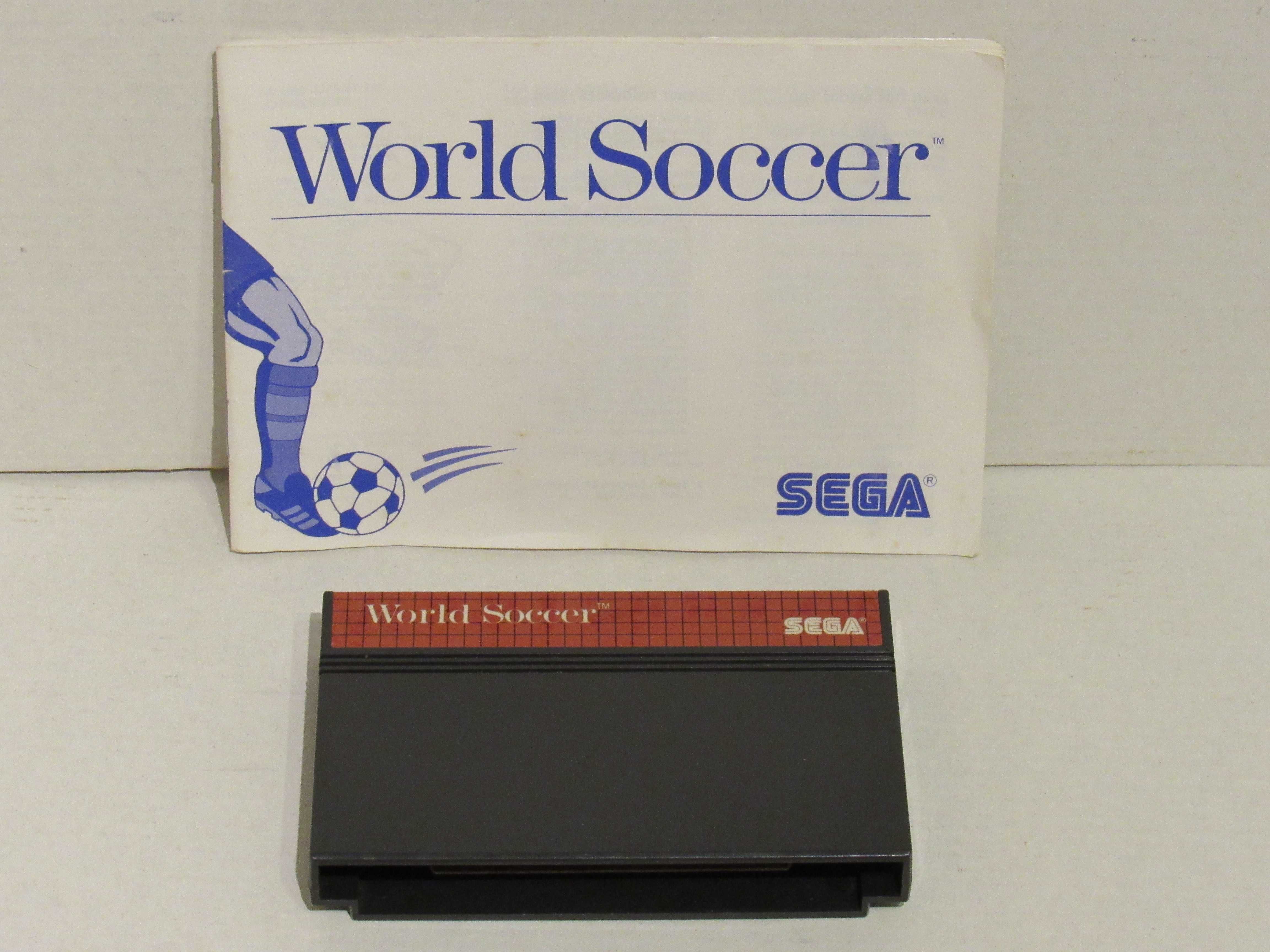 Jogo Sega Master System World Soccer completo
