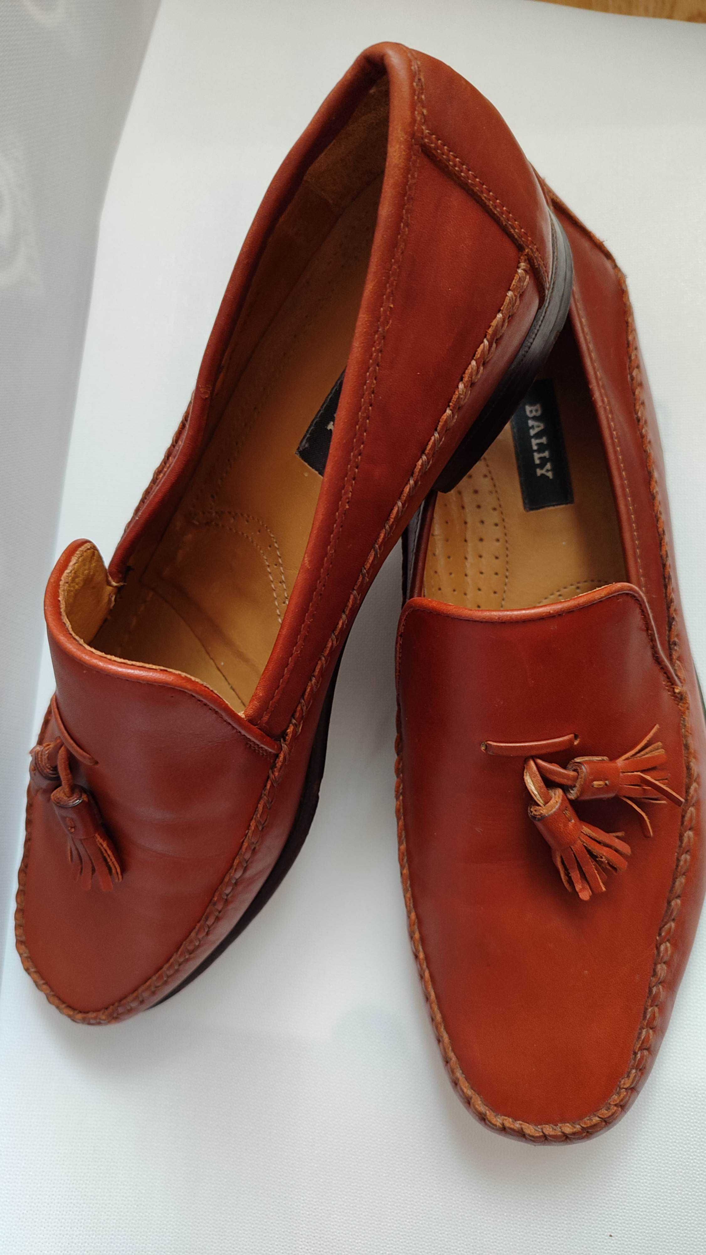 Лофери Bally мокасини з натуральної шкіри Італія