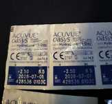 Soczewki jednodniowe Acuve Oasys -2,5 - 30szt