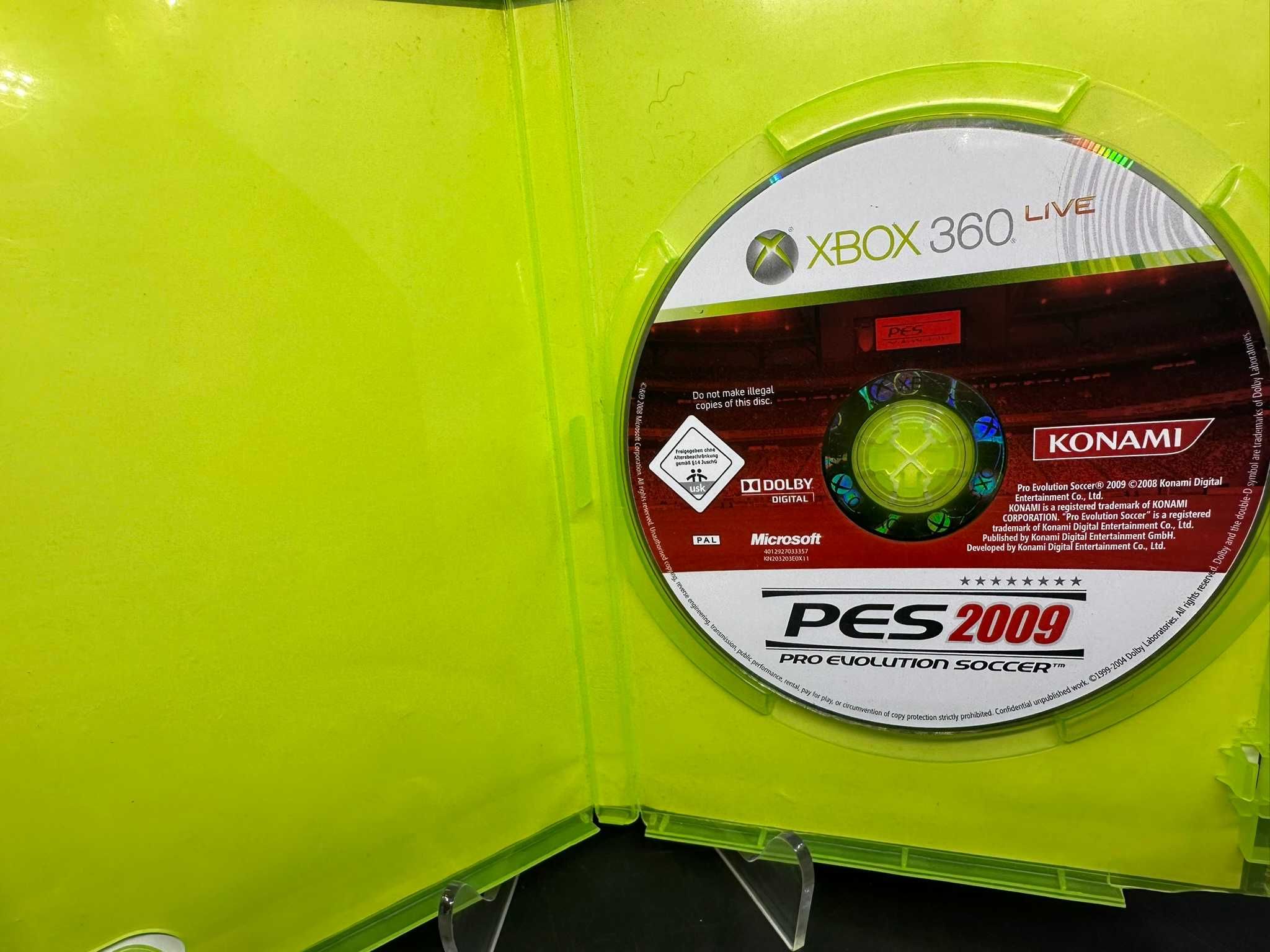 Gra na xbox360 Pro Evolution Soccer 2009