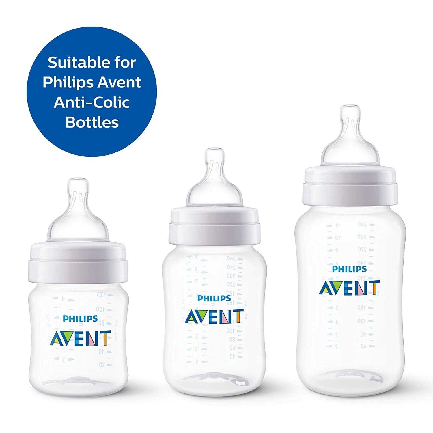 Philips AVENT Smoczek średni 3m+ 633/27