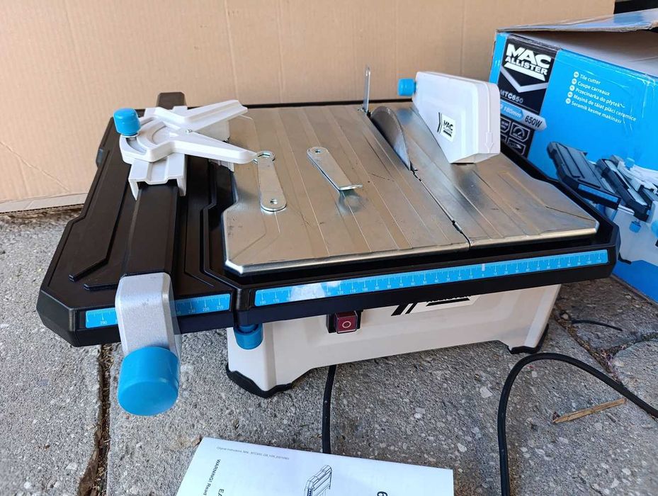 Piła do płytek Macallister MTC650 stołowa elektryczna na mokro 650W