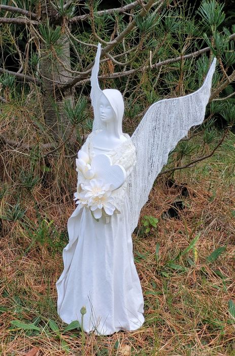 Anioł gipsowy powertex 44cm