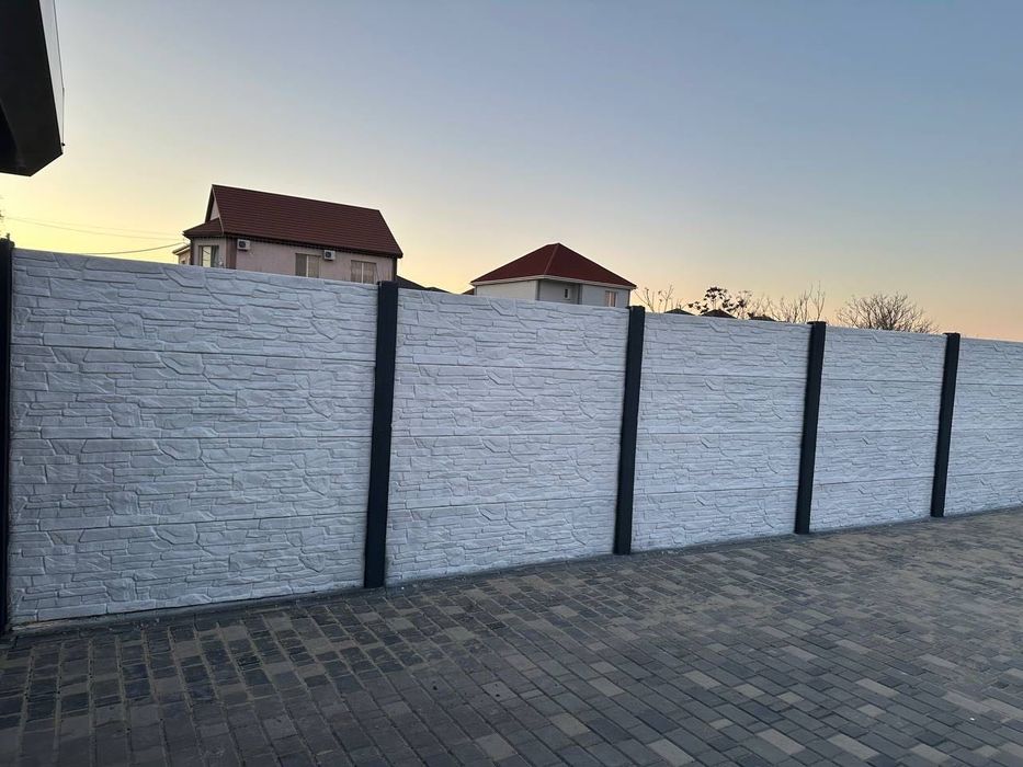 АКЦИЯ‼️Еврозабор / Секционный бетонный забор / Ворота СВОЄ ВИРОБНИЦТВО