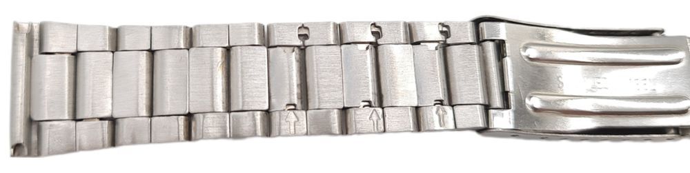 Nowa Bransoleta bransoletka do zegarka elegancka 18 mm stal nierdzewna