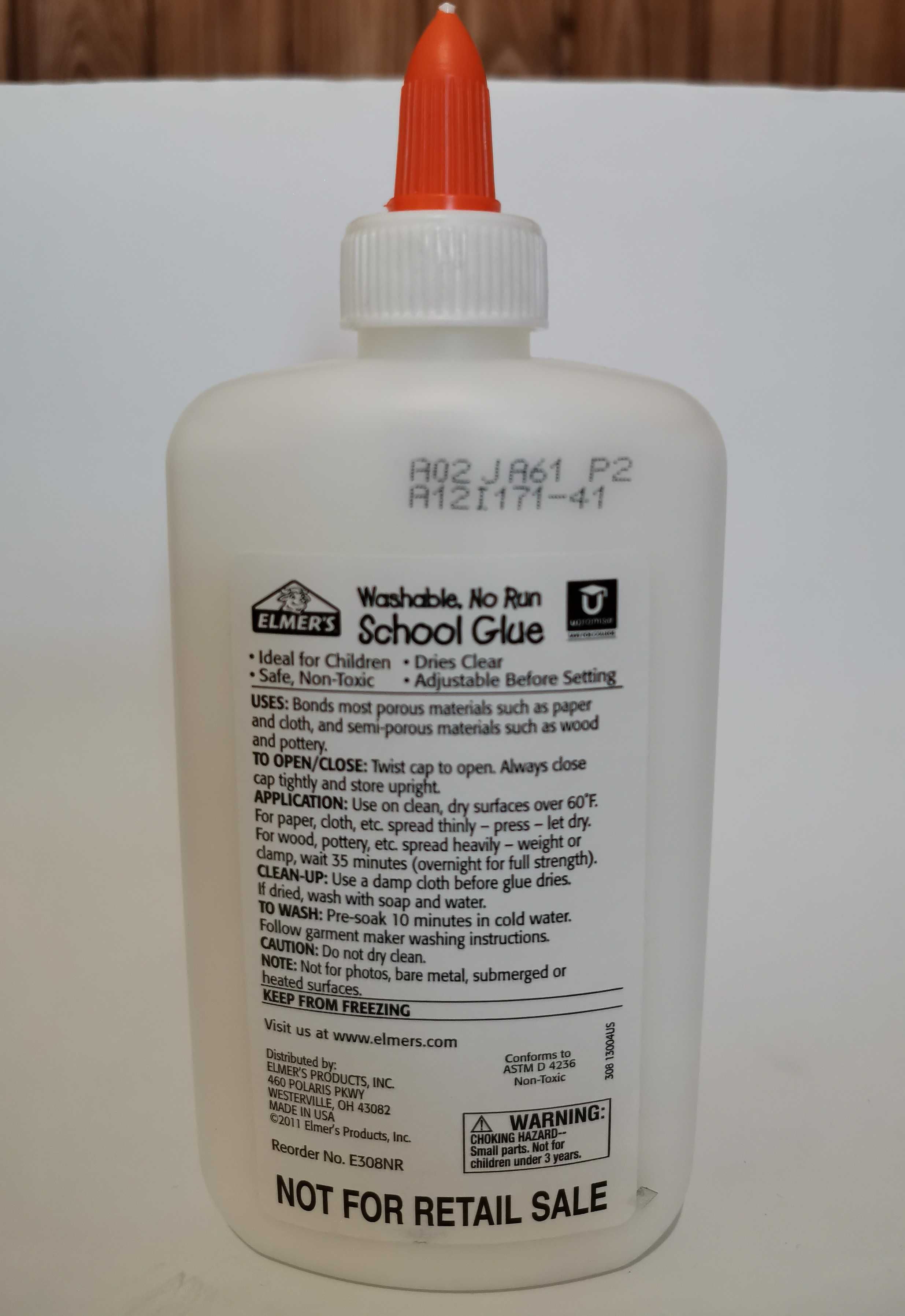 Слайм-клей Elmers School Glue, белый, 225 мл (7,625 oz) Оригинал! США