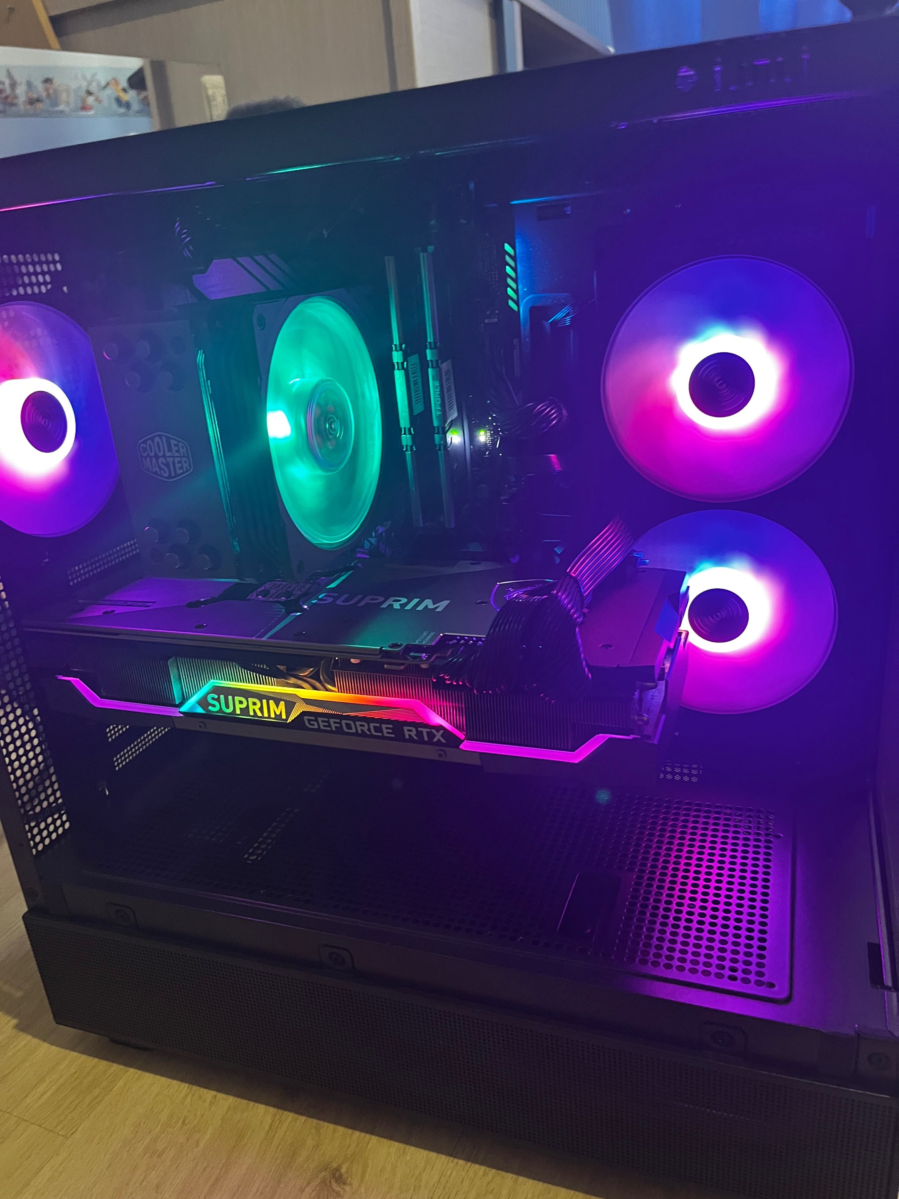 ПК RTX MSI SUPRIM 3080 /Core i5-10600/16gb RAM DDR4/1Tb SSDm2 Аквариум