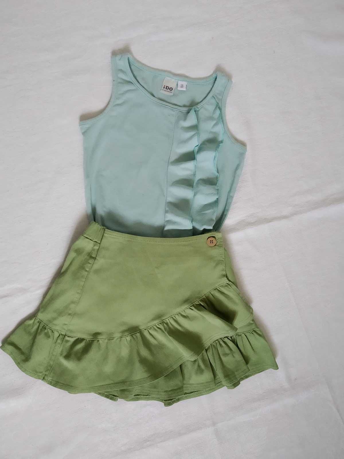 Стильная юбка Waikiki и футболки Fox&bunny Ido для девочки, 4-5 лет.