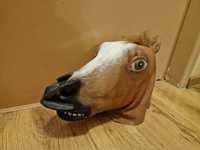 Maska konia z grzywą