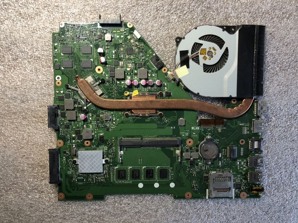 материнська плата для Asus X550 X552 R513 R510 main board робоча 100%