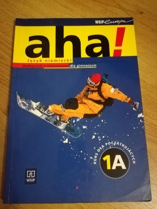 Aha! Język niemiecki podręcznik z ćwiczeniami 1A i 1B