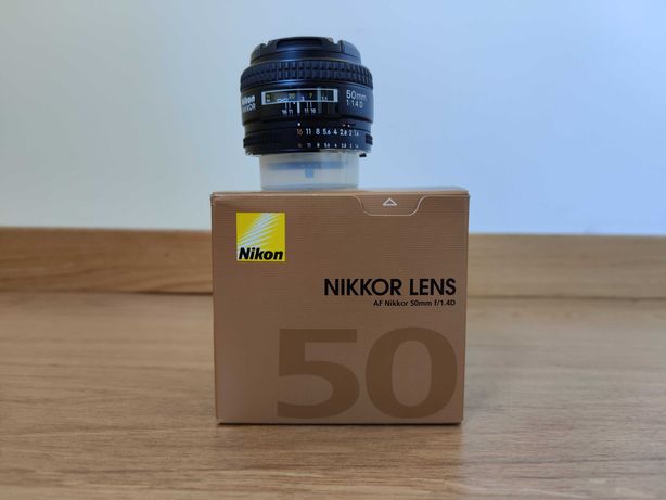 Nikon AF Nikkor 50mm f/1.4D (Objectiva com fungos)