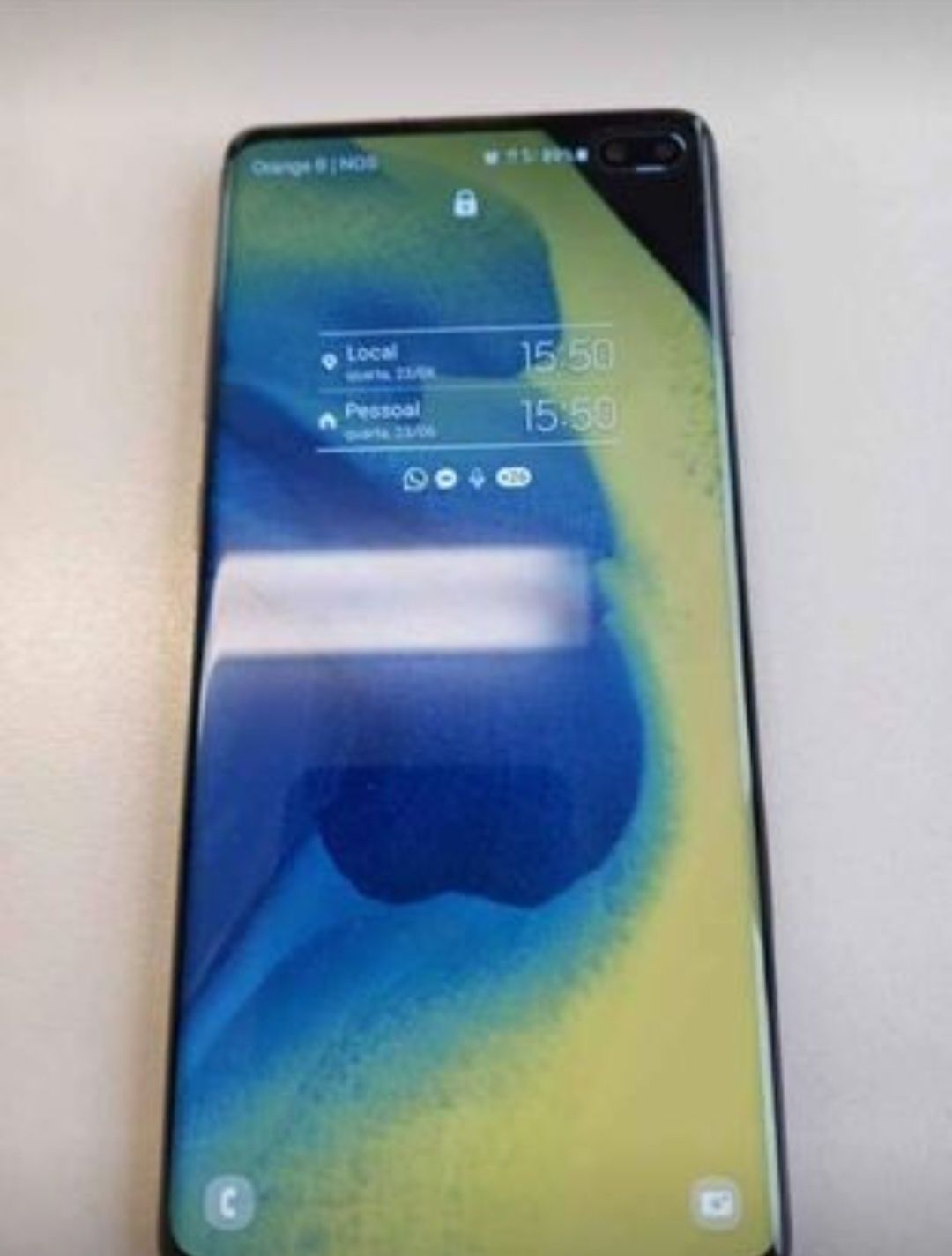 Samsung S 10 + Plus com 12 gb RAM e 1000 gb ROM - 1 Tb desbloqueado