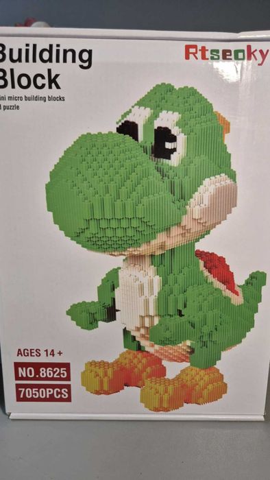 Mini klocki dla dzieci zabawka układanie dinozaur puzzle 3D 7050 eleme