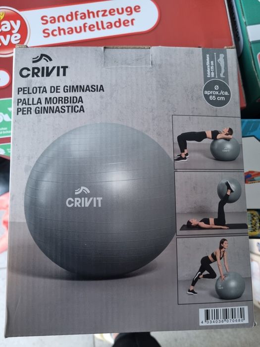 Crivit miękka piłka gimnastyczna