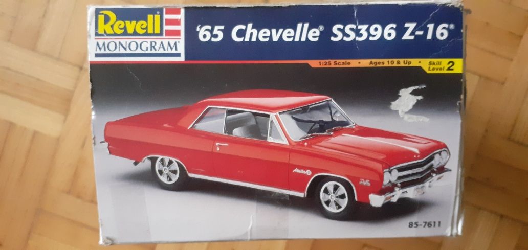 Chevelle ss 396- REVELL- UNIKATOWY model