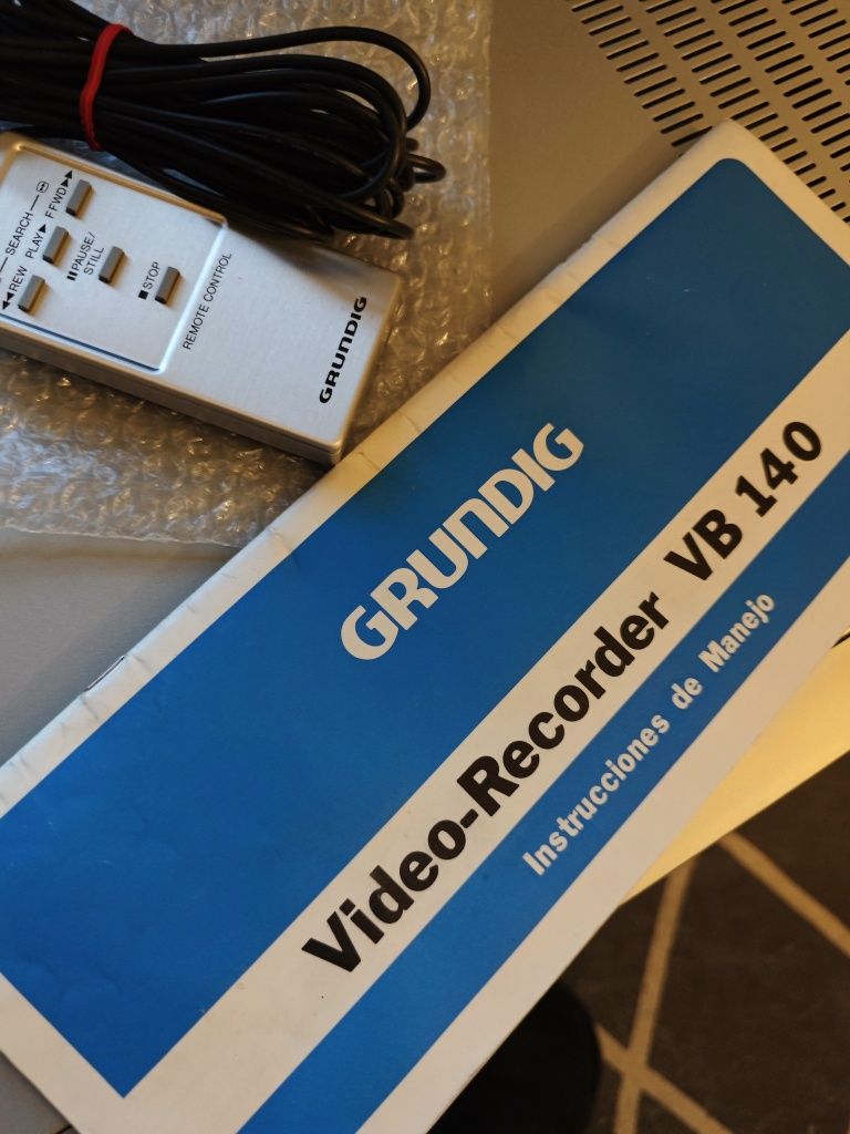 leitor Betamax Grundig VB 140