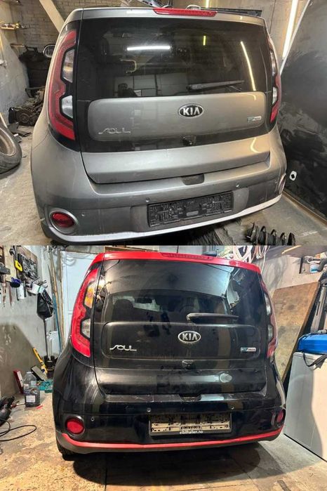 Ляда кришка багажника бампер ліхтар(комплект) Kia Soul EV колір IM ABR