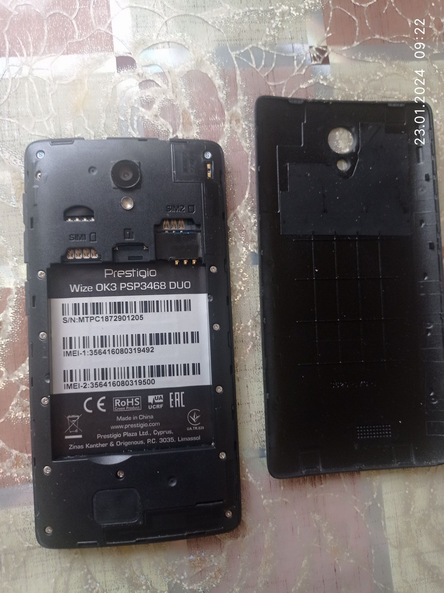 Prestigio wize ok3