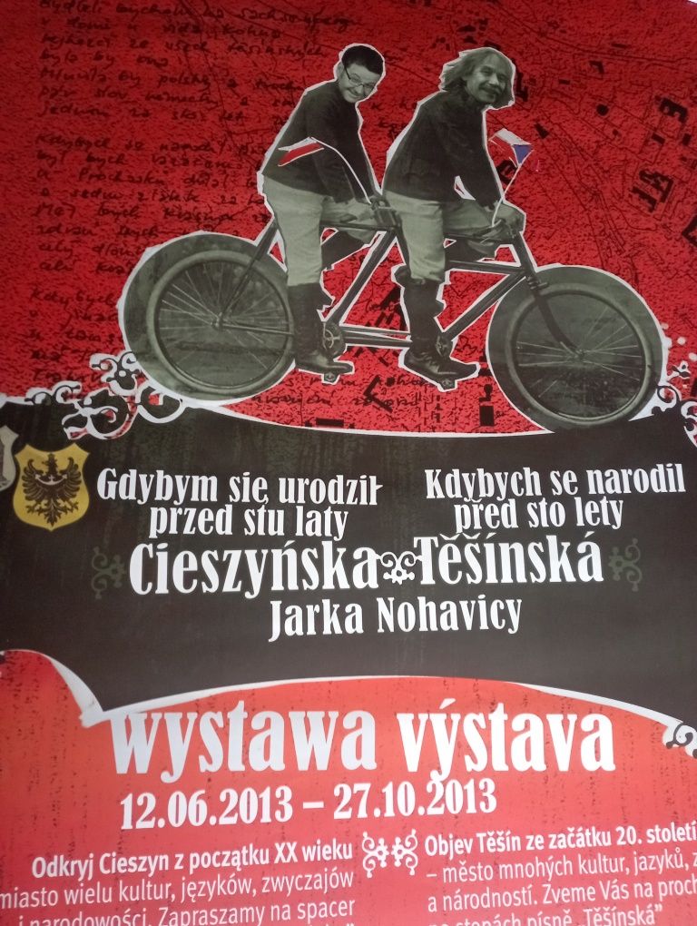 Jaromir Nohavica plakat z wystawy 68x48cm