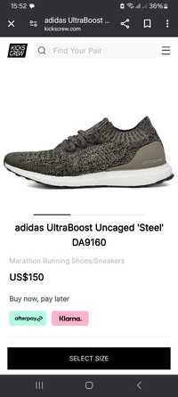 adidas UltraBoost Uncaged 'Steel 42