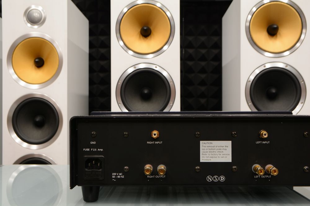 Mocna końcówka mocy wzmacniacz stereo Electrocompaniet Ampliwire 100
