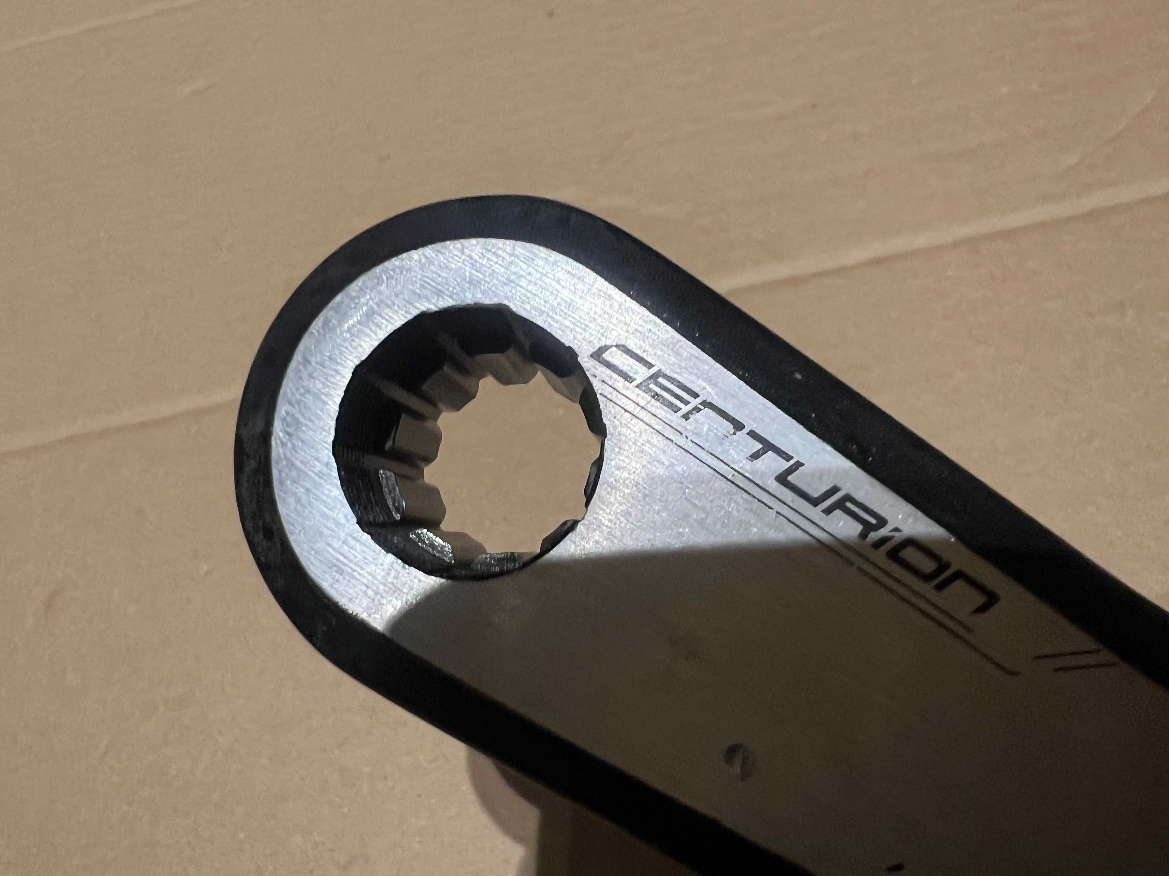 Korba Prawa CENTURION E-Bike do silnika BOSCH YAMAHA ISIS 165mm Ramie