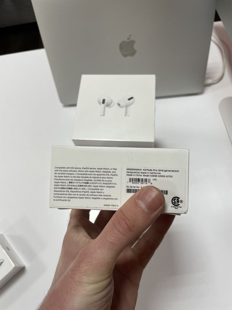 Магазин Airpods Pro 2 -го покоління USB-C (MTJV3) 2023 new original