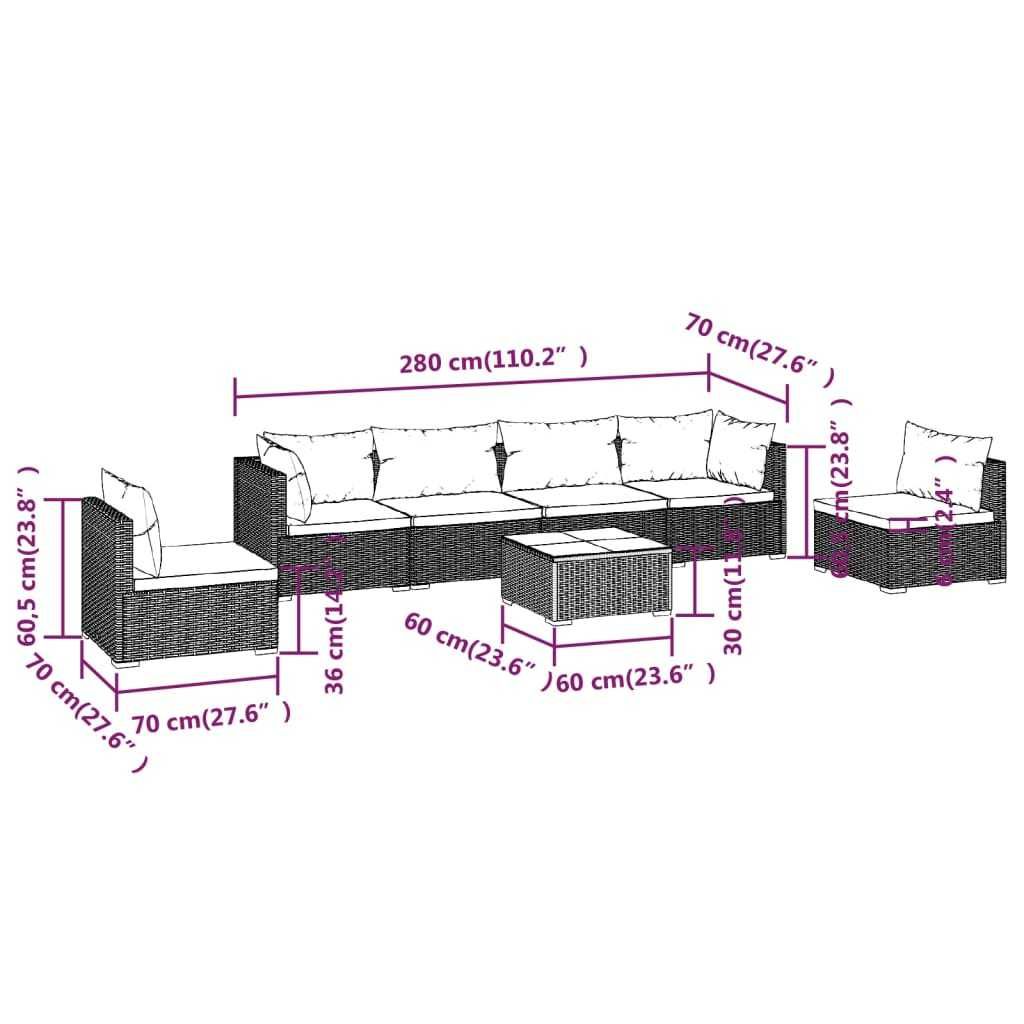 Conjunto jardim -  lounge VIP com almofadoes