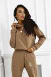 PRODUKCJA POLSKA Komplet dresowy Royal mocca r. M/L