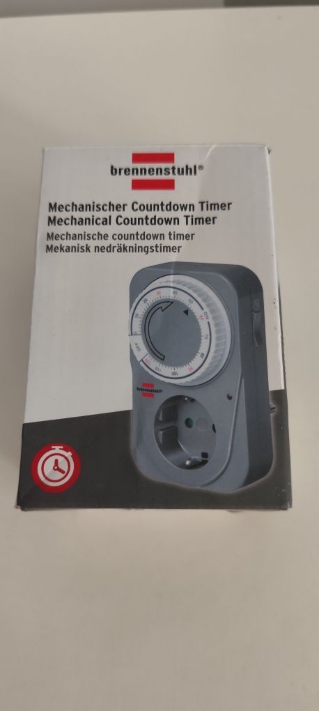 Brennenstuhl Mechanischer Countdown Timer MC 120 grau