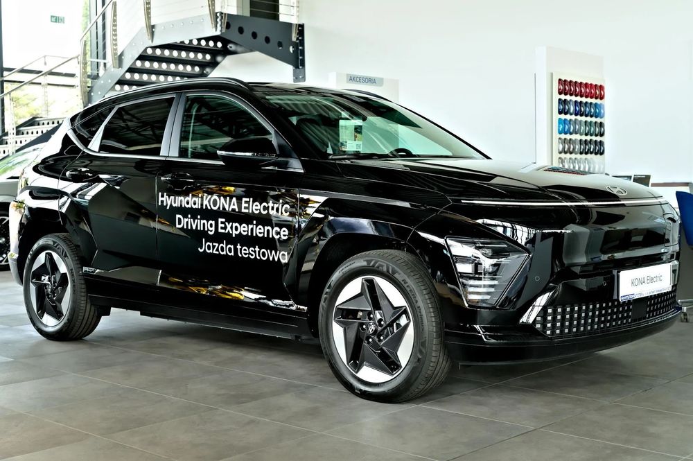 Hyundai Kona Electric ! SUPER CENA ! 204 KM | 65 kWh | Wersja BLACK & WHITE
