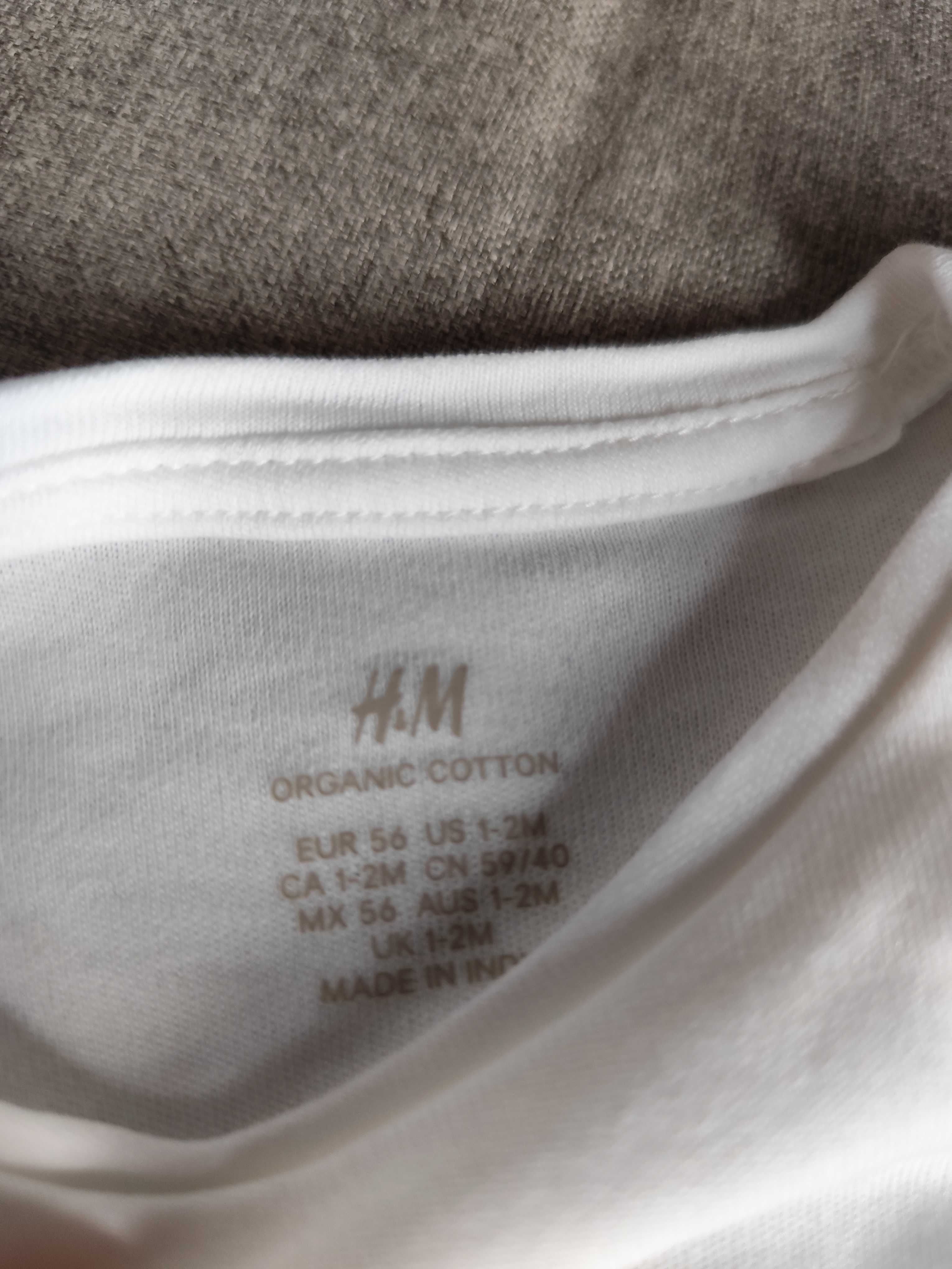 Body z krótkim rękawem komplet h&m hm 56