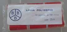 Linhas de costura poliester