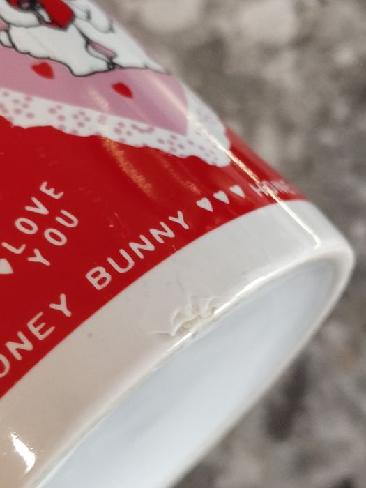 Kubek króliczki miłość walentynki