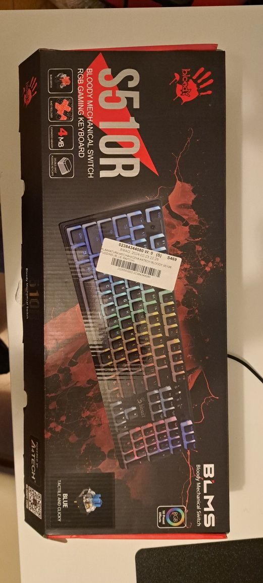 Klawiatura bloody A4Tech S510R