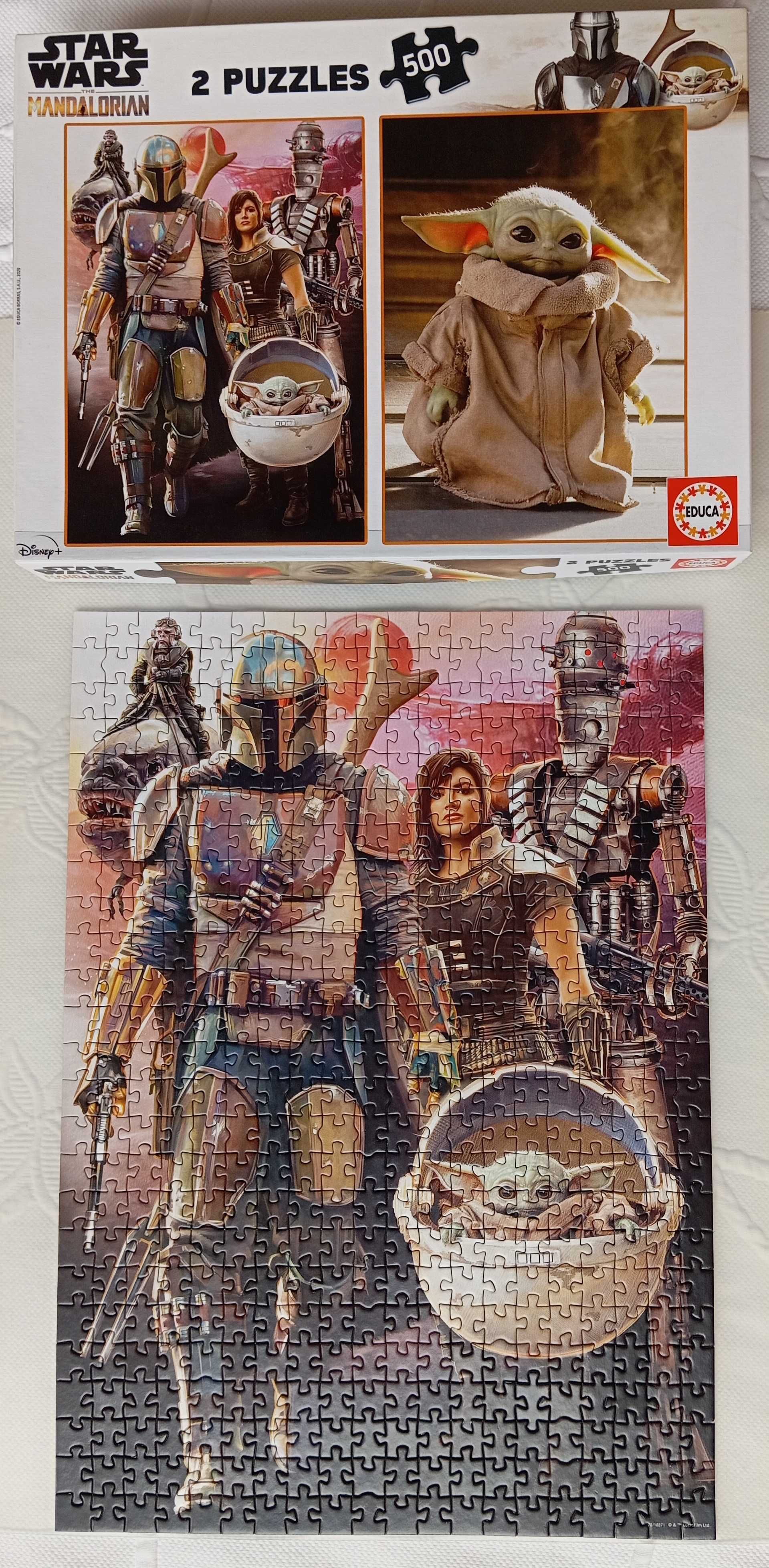 Puzzle Star Wars Mandalorian (2 x 500 peças)