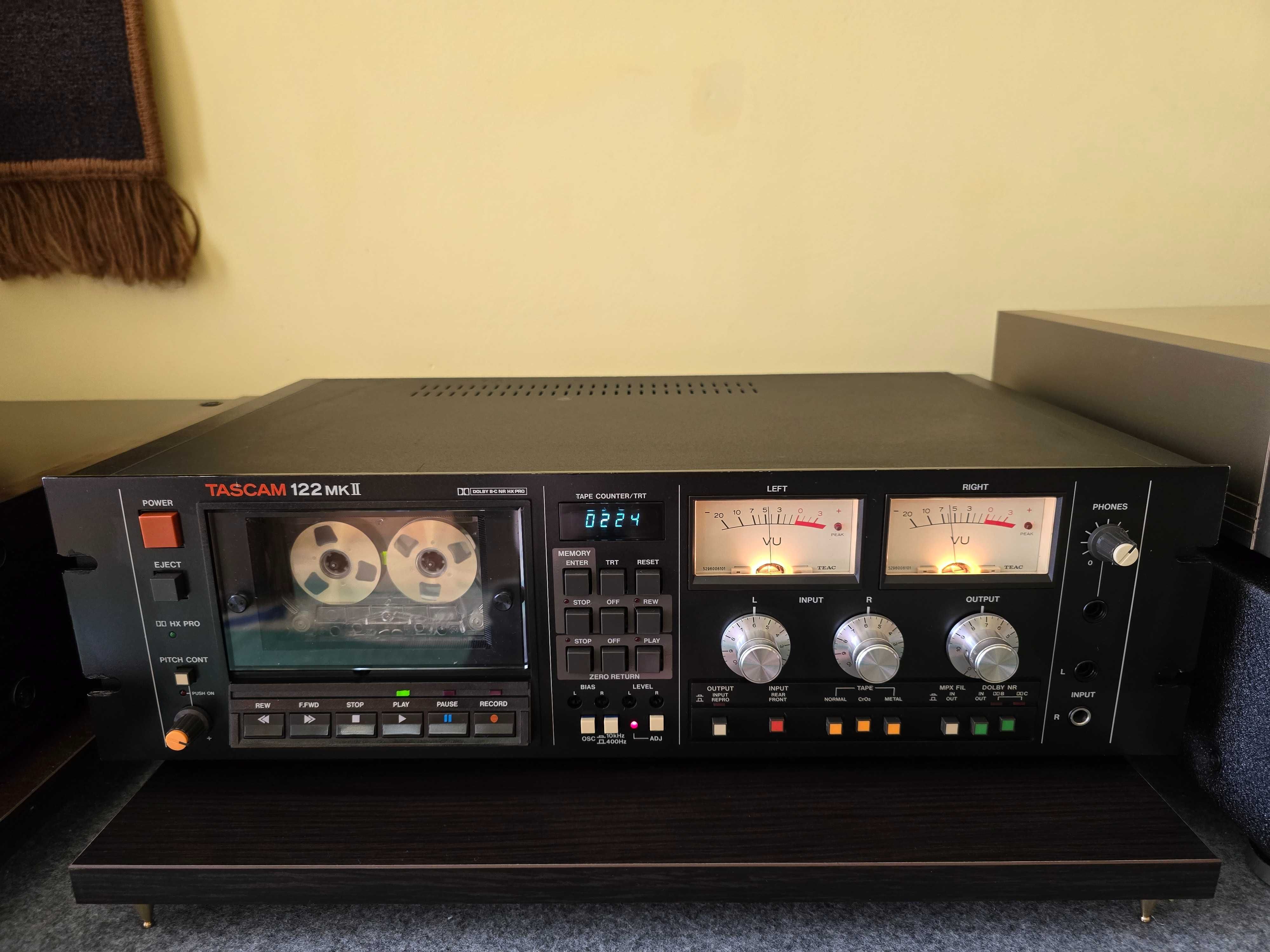 Deck TEAC / Tascam 122 MKII Top Stan Gwarancja