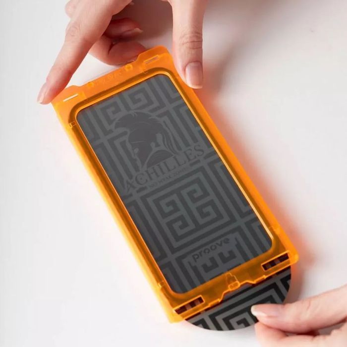Захисне скло з автопоклейкою Proove Achilles для iPhone 14/15/16/17