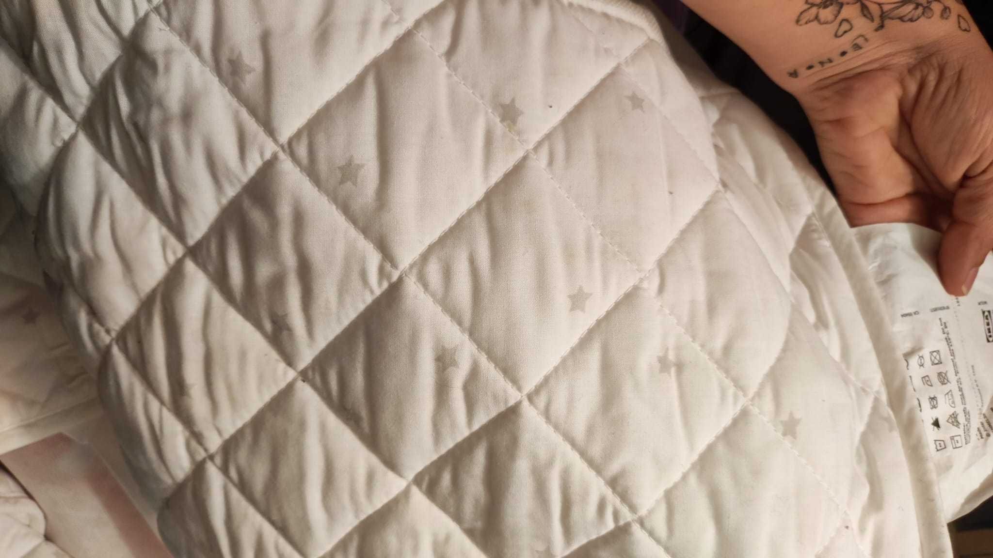 Colchão para berço, proteção de colchão e proteção de berço IKEA