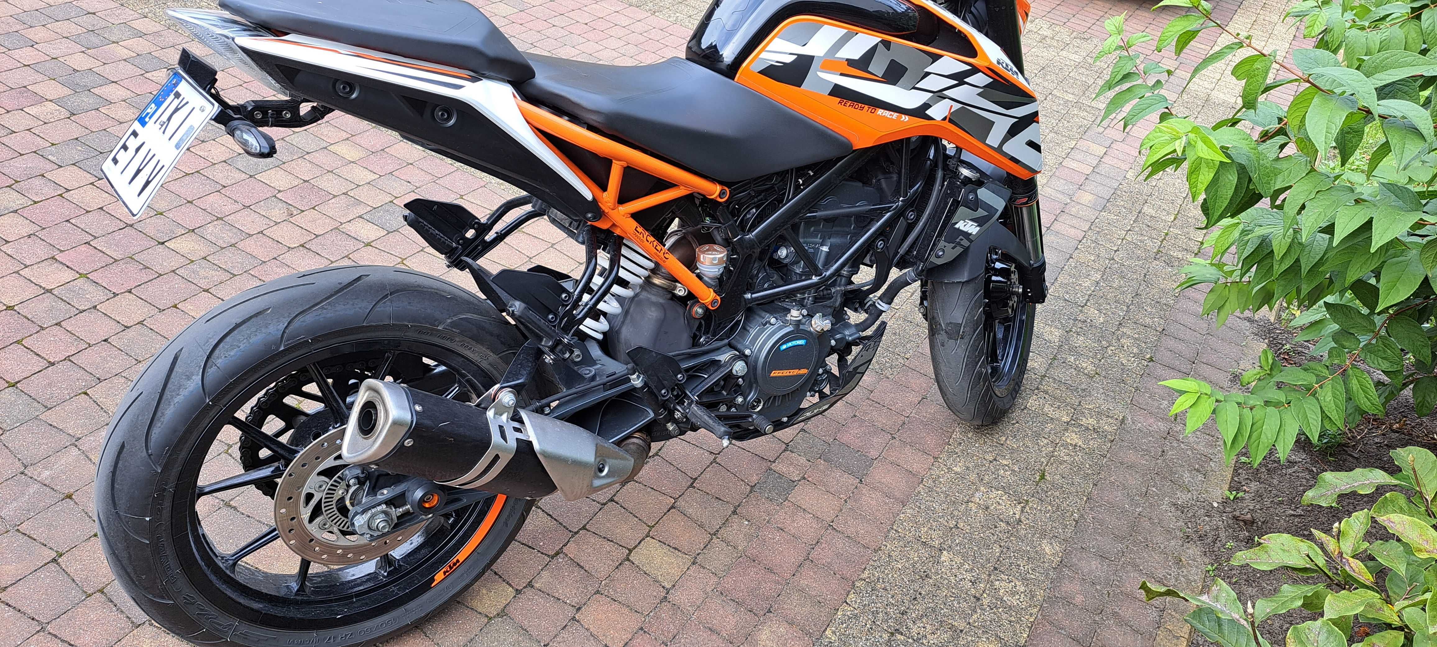 KTM DUKE 125. 2017r ABS serwisowany