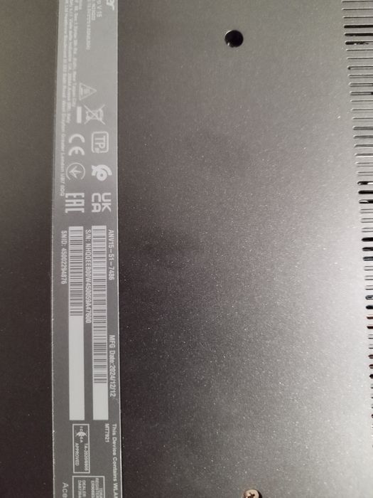 Portatil Gaming Acer