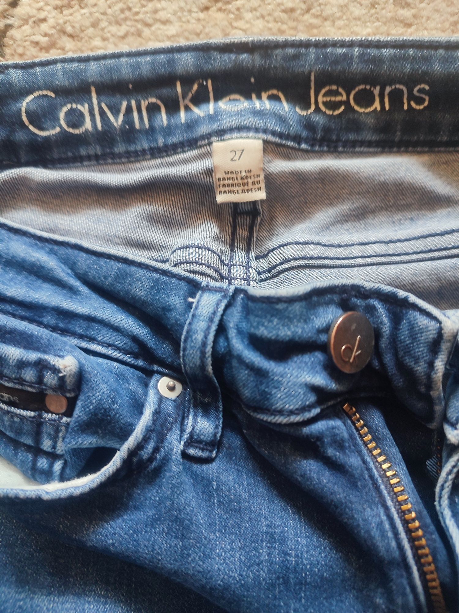 Spodnie dziewczęce Calvin Klein Jeans 27