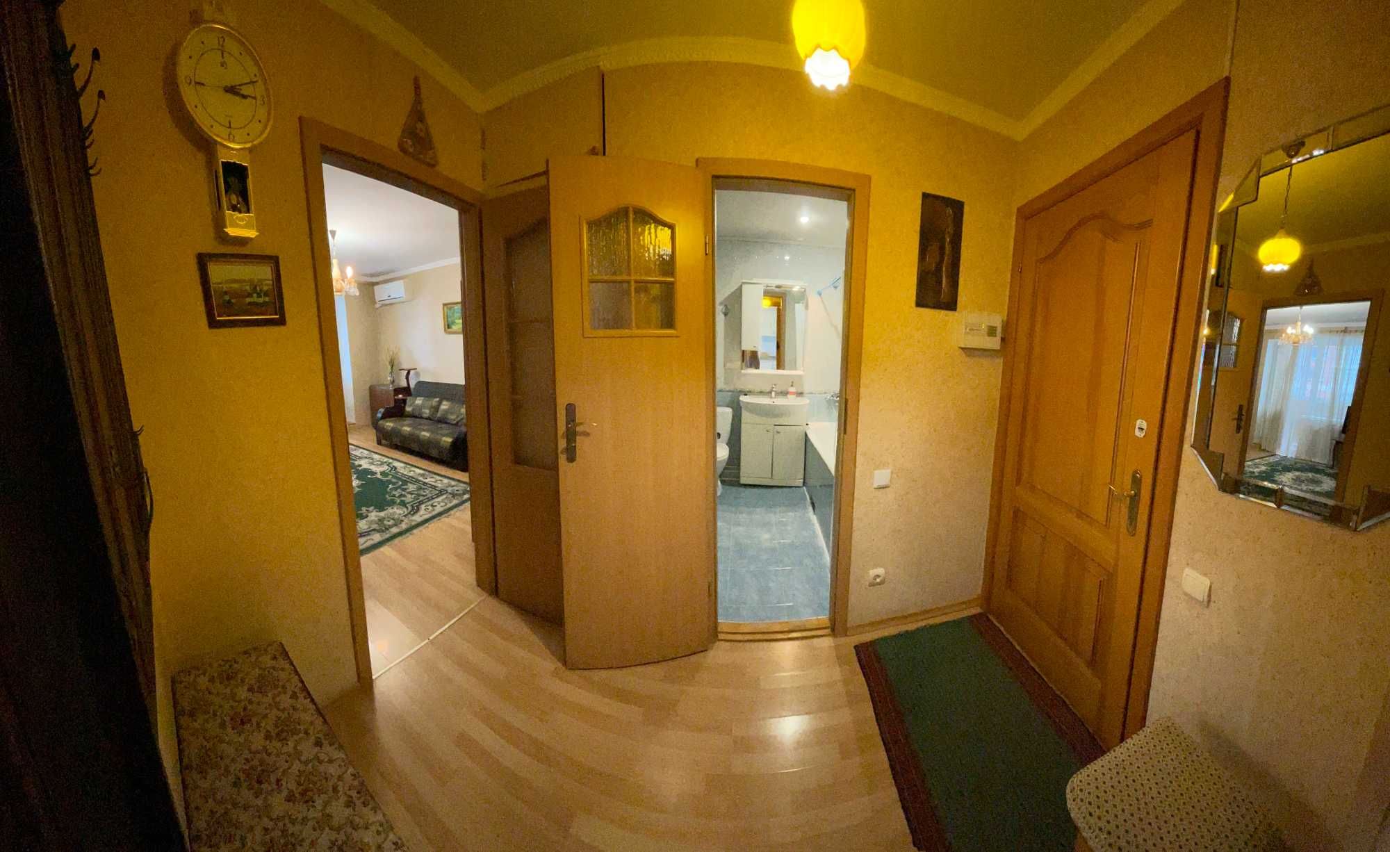 Оренда 1кімн.кв.  біля МЕТРО,  з 2-ма заскленими балконами