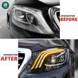 Mercedes W222 Lampy LED poliftowe do przed lifta bez żadnych przeróbek