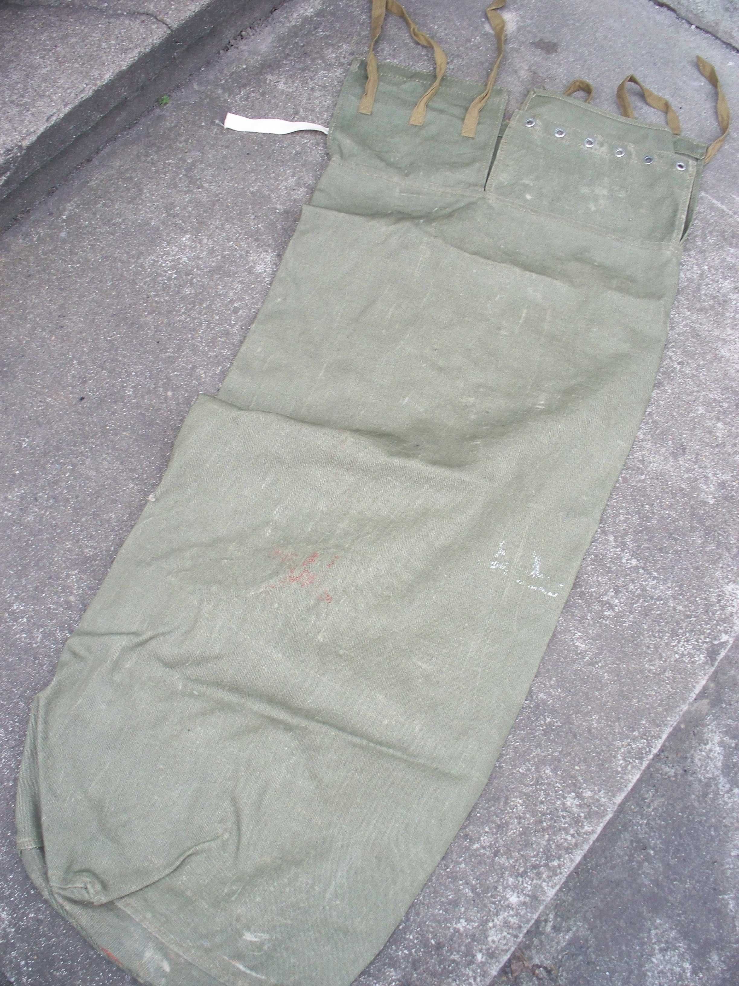 Worek transportowy - wojskowy - brezentowy - medyczny - 115 cm - 120 L