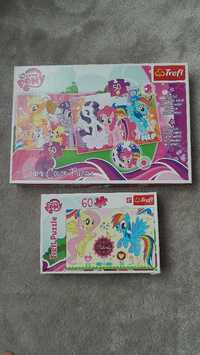 Puzzle "My Little Pony " 2 pudełka  (3 ukladanki)