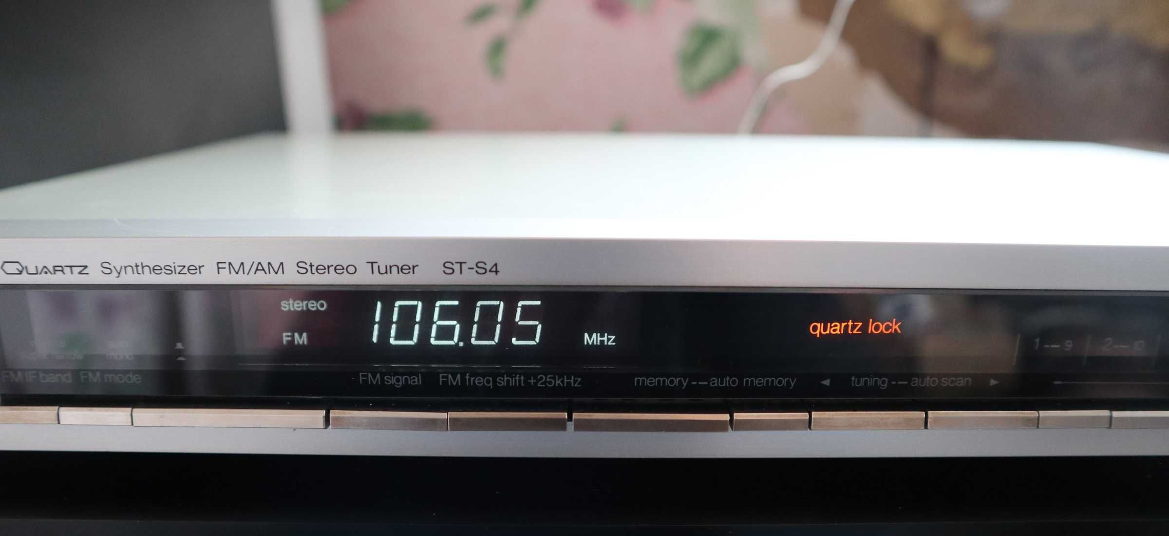 Тюнер ФМ TECHNICS ST-S4  Dual cv 1150 DENON TU-460