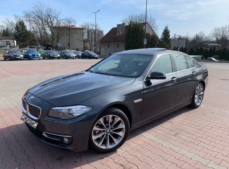 BMW Seria 5 BMW 520d luxury line • night vision • hud • komfort – wentylacja • hk